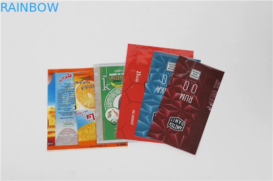 ماء PVC PET يتقلص كم تسميات CMYK لزجاجة مستحضرات التجميل