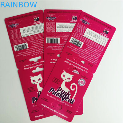 الكركدن 69 ذكر تعزيزات حبوب منع الحمل الجنسي بطاقة نفطة كبسولة 3D للعرض