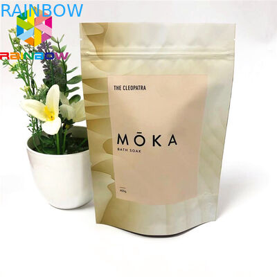 أكياس زيبلوك للأغذية رقائق الألومنيوم الوقوف أكياس كيس التعبئة والتغليف شعار مخصص