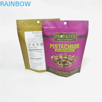 المكسرات البلاستيكية مغلفة كيس الكاجو التعبئة والتغليف الوقوف أكياس