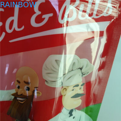 أكياس تغليف البخور العشبية القابلة للإغلاق المطبوعة المخصصة