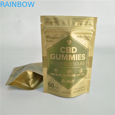 5oz 50mg Cbd Gummies Pouch VMPET Stand Up Ziplock Pouch