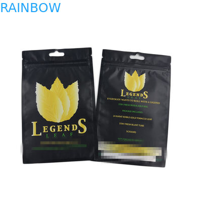 طباعة الحفرة مقاومة للرطوبة القابلة لإعادة التدوير العشبية البخور حقيبة التعبئة والتغليف المقاومة للرائحة حقيبة السحاب