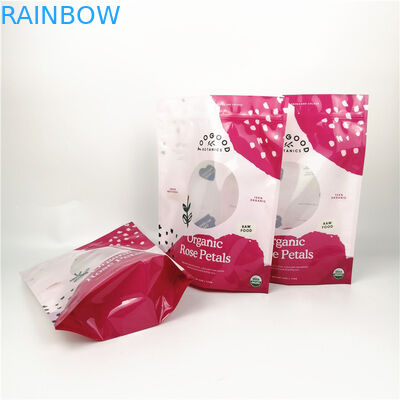 0.125 أوقية 3.5 جرام مسحوق زهرة CYMK الوقوف زيبر حقيبة