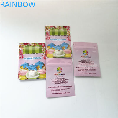 3.5 أوقية زهرة الألومنيوم احباط الوقوف زيبر حقيبة الطباعة الرقمية مايلر الحلوى ماتشا مسحوق أكياس التعبئة والتغليف الحقيبة