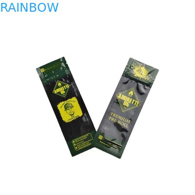 شنتشن المورد أكياس صغيرة للذهب الطباعة Preroll السجائر 3 الجانب ختم الحقيبة مع أكياس زيبر