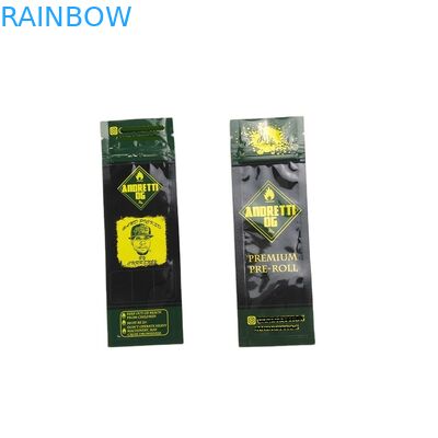 شنتشن المورد أكياس صغيرة للذهب الطباعة Preroll السجائر 3 الجانب ختم الحقيبة مع أكياس زيبر