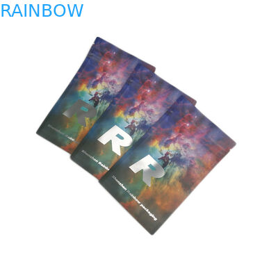 طباعة مخصصة رقائق الألومنيوم الطفل مقاومة الحلوى التعبئة والتغليف مايلر حقيبة مات رائحة إثبات الحقيبة زيبلوك الطفل