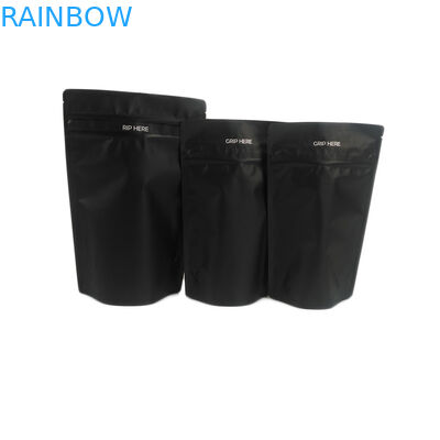 في المخزون رقائق الألومنيوم السوداء للأطفال مقاومة للأكل للأكل من الدرجة الغذائية على شكل زهرة غائر CBD القنب التعبئة والتغليف للرائحة حقيبة برهان