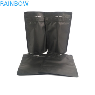 في المخزون رقائق الألومنيوم السوداء للأطفال مقاومة للأكل للأكل من الدرجة الغذائية على شكل زهرة غائر CBD القنب التعبئة والتغليف للرائحة حقيبة برهان