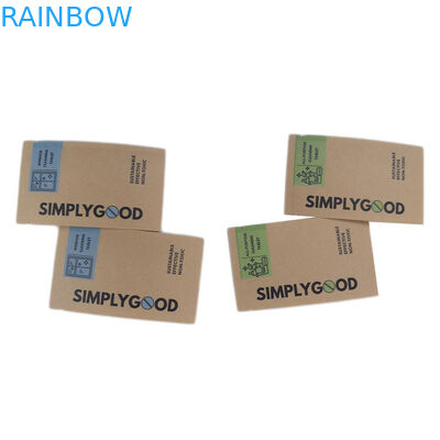 صديقة للبيئة مطبوعة ملونة تصميم مخصص أكياس ورق الكرافت