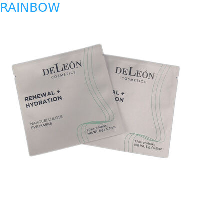 أكياس بيضاء صغيرة طباعة مخصصة تصميم مغلفة الحقيبة تغليف مستحضرات التجميل احباط