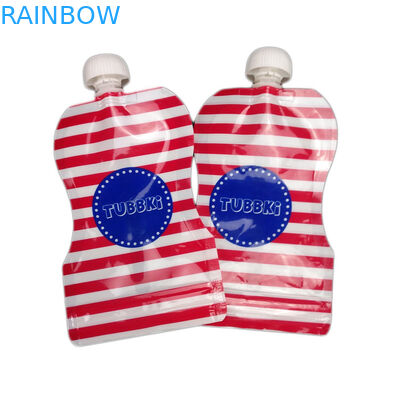 التعبئة والتغليف الحقيبة صنبور المواد للسائل مع غطاء / فوهة صغيرة