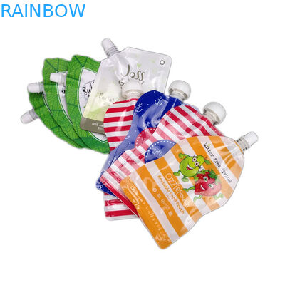 قابلة لإعادة الاستخدام من مصنعي الغذاء الصف صنبور التعبئة والتغليف الوقوف مع فوهة