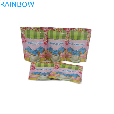 رقائق صغيرة لامعة مخصصة 1 جرام 1/8 أوقية 1/4 أوقية 1/2 أوقية 1 أوقية كيس بلاستيكي Ziplock كيس سكر ليف كوكيز حلوى الصمغ كيس التغليف