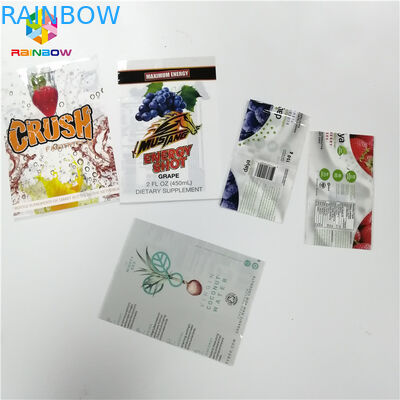 ختم الحرارة PVC طباعة أوفست CMYK تسميات تقلص المشروبات