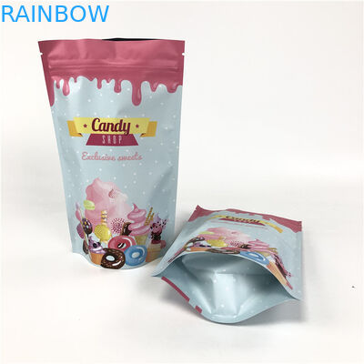 الطباعة الرقمية Zip Lock 120 ميكرون حقيبة الوقوف VMPET