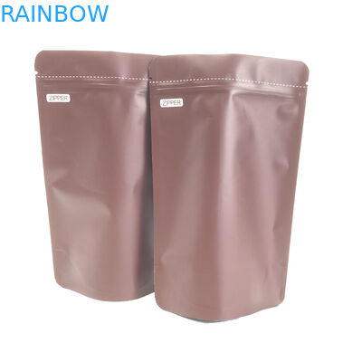 28g VMPET Ziplock Mylar كيس رقائق الألومنيوم مع صمام التفريغ