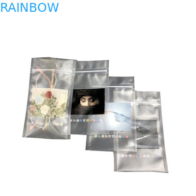 جانبان مختومان أضعاف على الحقيبة السفلية بالجملة حقيبة تغليف الديكور المخصصة القابلة لإعادة التدوير كيس من البلاستيك الشفاف