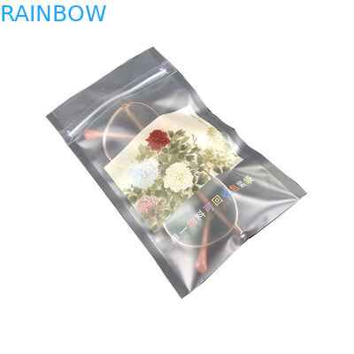 جانبان مختومان أضعاف على الحقيبة السفلية بالجملة حقيبة تغليف الديكور المخصصة القابلة لإعادة التدوير كيس من البلاستيك الشفاف