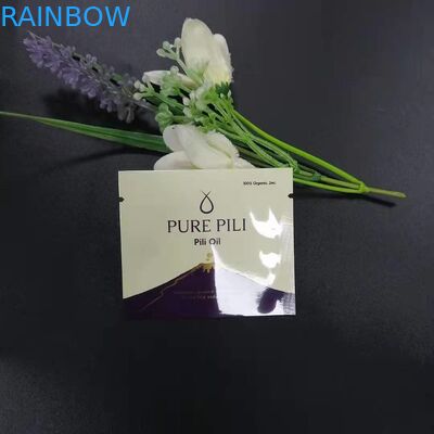 أكياس مايلر زيبلوك قابلة لإعادة الإغلاق بسوستة لامعة مخصصة 1 جرام حبوب مايلر التعبئة والتغليف سستة الحقيبة