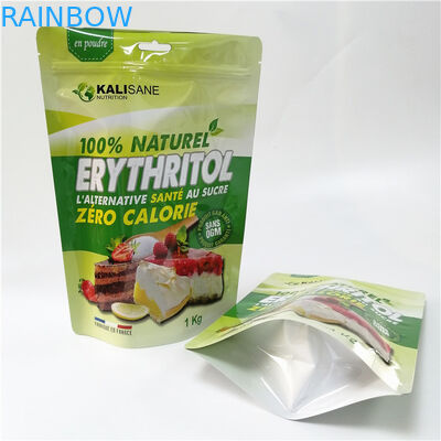 أكياس مخصصة الوقوف أكياس مسحوق التعبئة والتغليف أكياس الشاي المورينجا