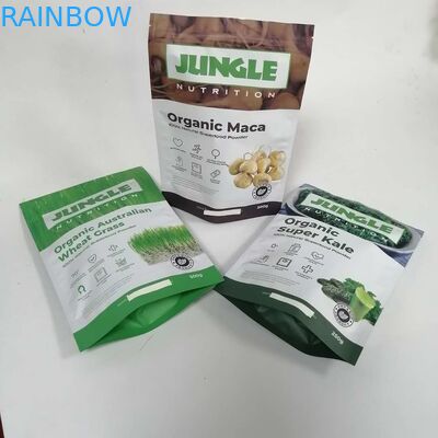 السداده البلاستيكية المخصصة للأغذية الوقوف تغليف التوابل المخصص للأغذية المجففة