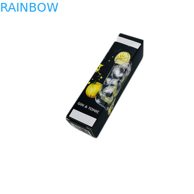 شعار مخصص مطبوع صغير Moq Paper Box Foe من الضروري النفط / تغليف العطور