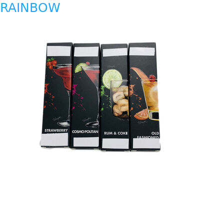 صديقة للبيئة ورقة مربع بقعة الطباعة فوق البنفسجية لتصاميم تغليف العطور المخصصة