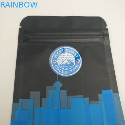 أكياس مخصصة 3.5gcookies الأشعة فوق البنفسجية واقية من رائحة الطفل الاعشاب Runtz الأدغال أكياس مع سحاب