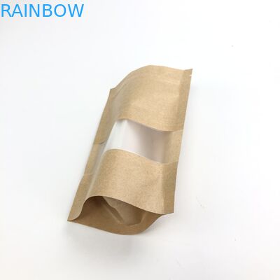 مقاومة للرائحة 200 جرام 300 جرام 500 جرام براون MOPP VMPET Kraft Paper Bag