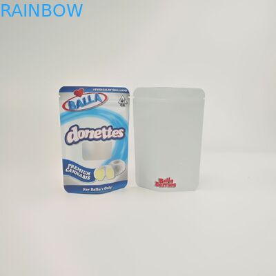 طباعة مخصصة شعار UV 3.5g 7g 28g أكياس لملفات تعريف الارتباط Runtz Preroll حقيبة طبية للأطفال Doypack