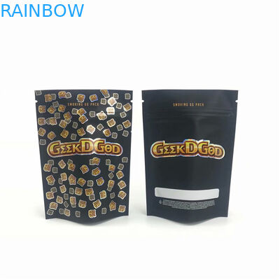 مخصصة للأشعة فوق البنفسجية دليل الطفل 3.5g 7g أكياس صغيرة لملفات تعريف الارتباط Preroll الطفل مقاومة الوقوف Doypack