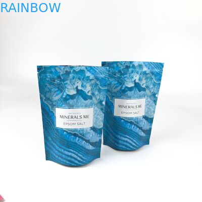 كمية صغيرة للطباعة الرقمية للوجبات الخفيفة لحوم البقر متشنج التعبئة والتغليف الوقوف كيس زيبر مع نافذة واضحة