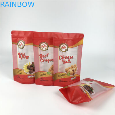 حقيبة بلاستيكية GMOPP VMPET مع نافذة شفافة