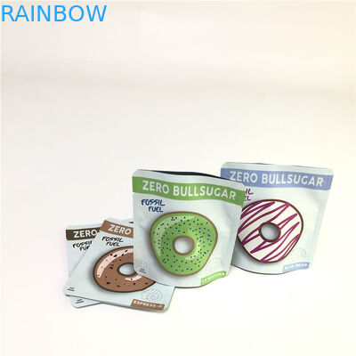 حقيبة ملفات تعريف الارتباط البلاستيكية الوقوف الحقائب المخصصة للطعام مات إنهاء حقيبة الجوز / الكاجو / كيس الفاكهة الجافة