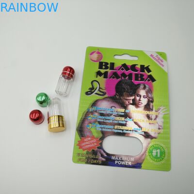 MaMba التعبئة والتغليف Gravnre الطباعة 0.6mm PET 3D بطاقة نفطة