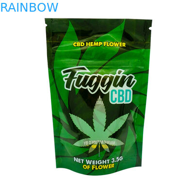 كيس قابل للإغلاق من الأعشاب CBD VMPET 180mic Mylar