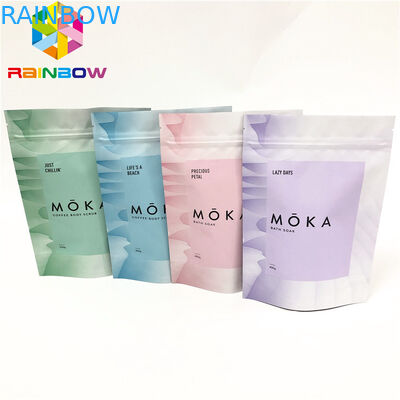 مات إنهاء Gravnre طباعة أكياس تغليف ziplock 5x7 ``