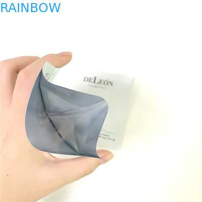 كيس قناع أبيض مسطح مخصص لمستحضرات التجميل عينة كيس صغير كيس تغليف كريم