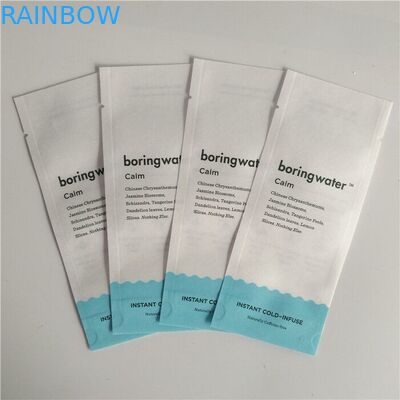 الغذاء الصف قابلة للتحلل الحيوي مربع الجانب السفلي مجمعة القهوة الشاي كرافت ورقة الحقيبة حقيبة مايلر مع القصدير التعادل للفشار باكا