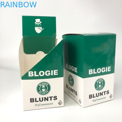 صندوق عرض ورق تغليف السيجار CMYK Color Preroll