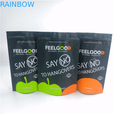 280 جرام كيس تغليف رقائق الألومنيوم VMPET MOPP الأسود المطفي