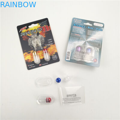 لامعة تعزيز الكركدن 7 9x12cm 3D التعبئة بطاقة