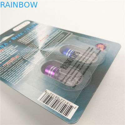 لامعة تعزيز الكركدن 7 9x12cm 3D التعبئة بطاقة