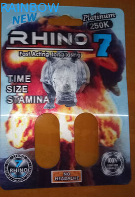 مقاومة الرطوبة 12 مم كاب Rhino 96 كبسولة بطاقة التعبئة والتغليف
