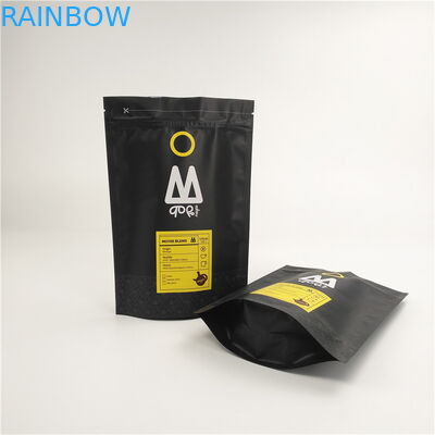 الحقيبة الألومنيوم احباط الطباعة CMYK مطفي مع زيبر / صمام