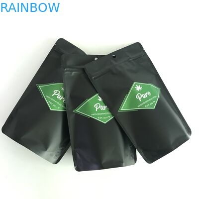 أكياس التعبئة والتغليف أكياس البلاستيك أكياس التعبئة والتغليف Pantone Color Cannabiss Mylar