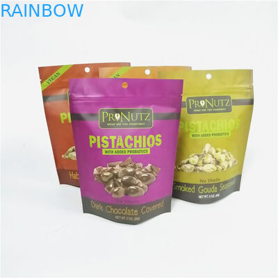 مات اللمسات الأخيرة القابلة لإعادة التدوير MOPP VMPET Stand Up Ziplock Bags