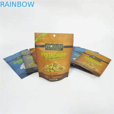 مات اللمسات الأخيرة القابلة لإعادة التدوير MOPP VMPET Stand Up Ziplock Bags